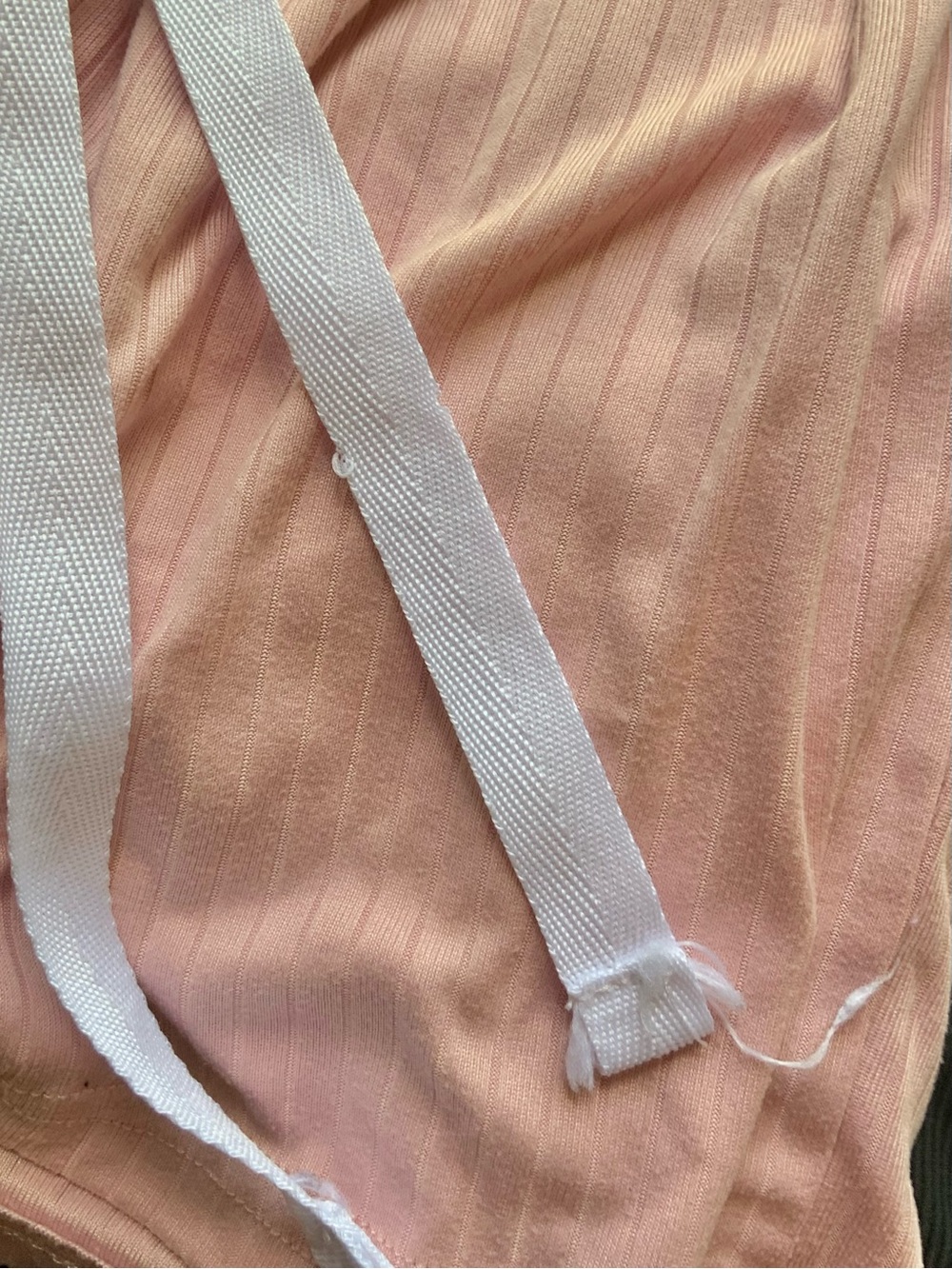 Born Ribbed Button Down Top & Shorts Pajama Set Small - Picture 11 of 14
